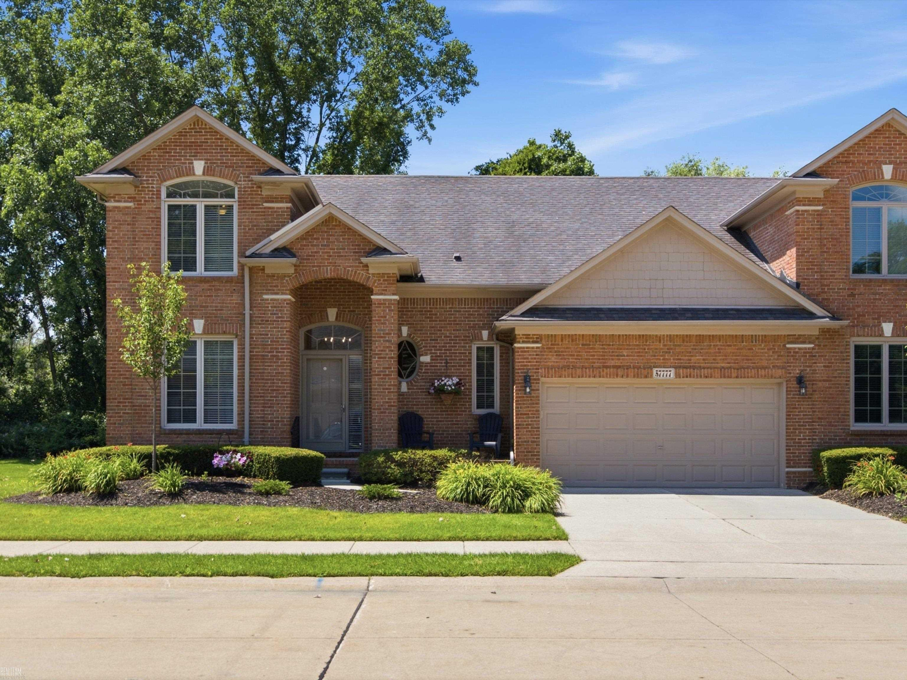57777 Brookfield Way, MI — front exterior