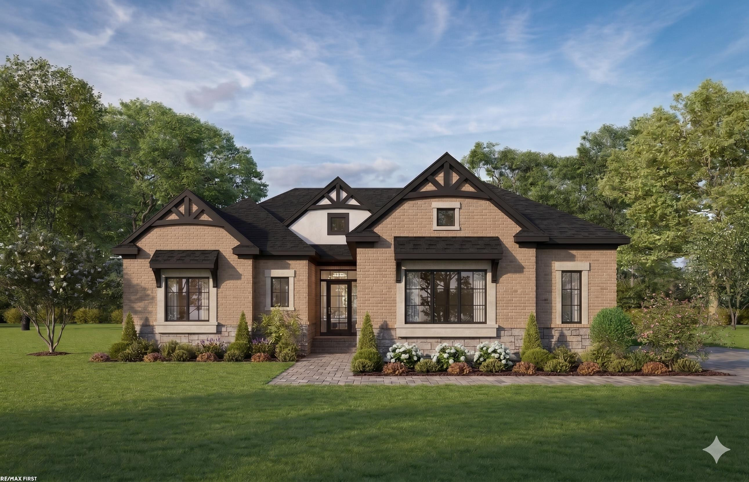 4980 Deer Field Meadows Drive, Lot 2, Almont, MI 48003 — front exterior