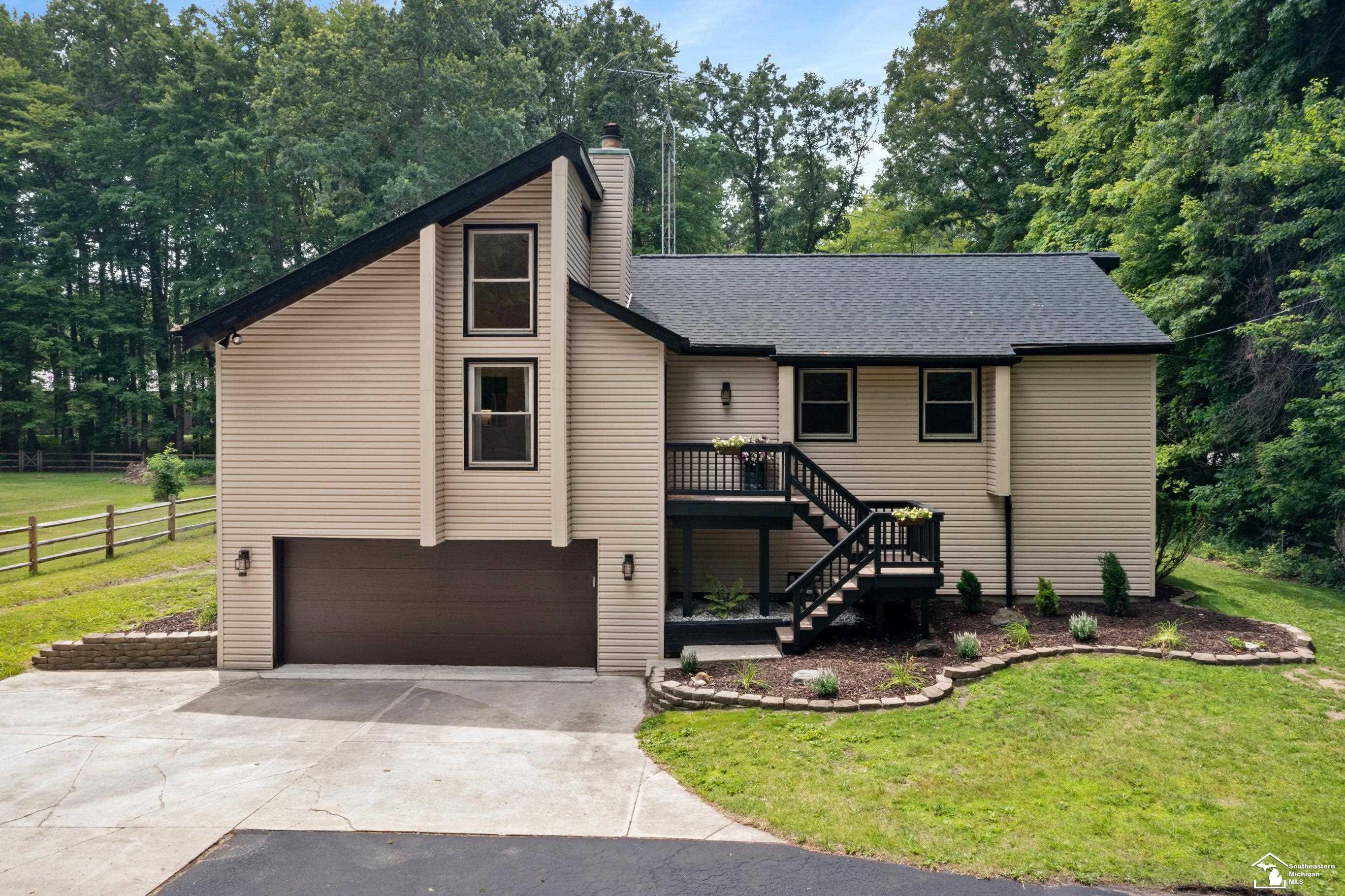 5093 Smith Road, MI 49267 — front exterior