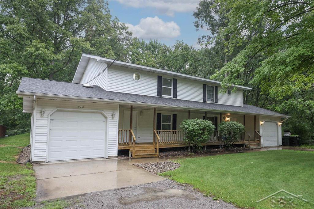 414/416 Willow Street, Midland, MI 48642 — front exterior