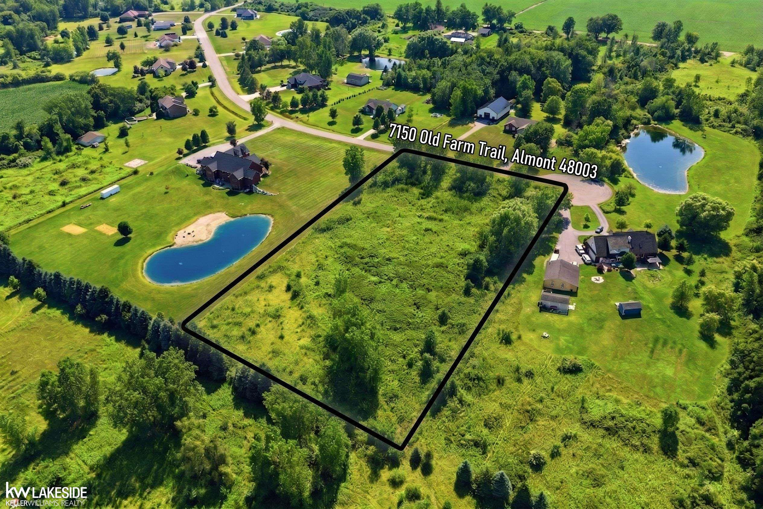 7150 Old Farm Trail, MI 48003 — front exterior