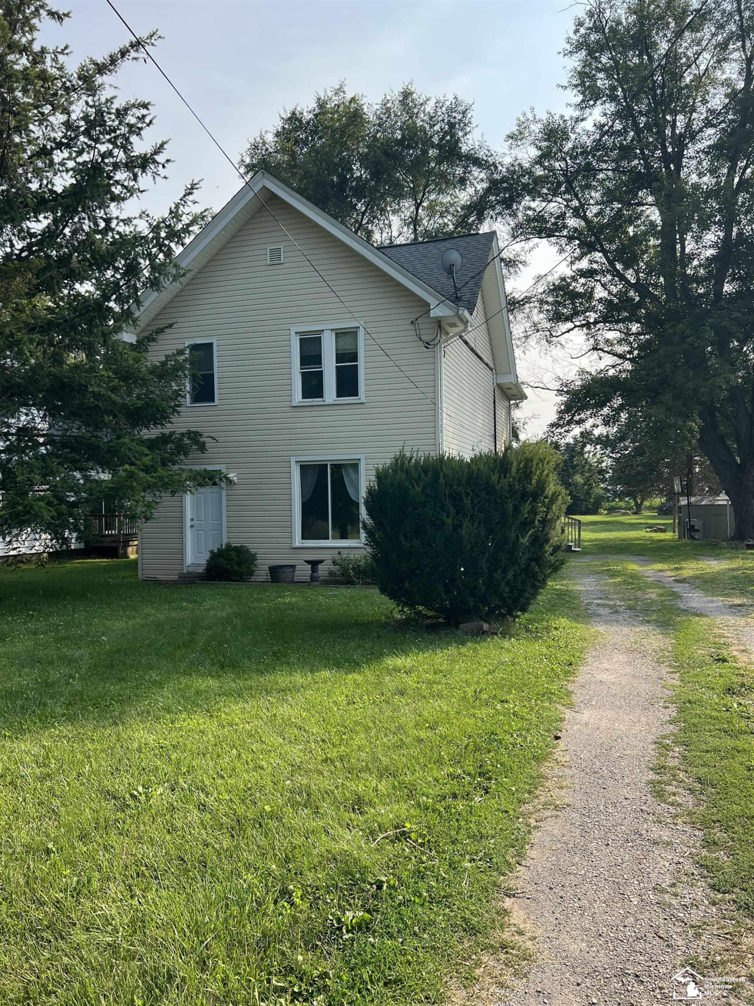 8831 Whiteford Center Road, MI 49267 — front exterior