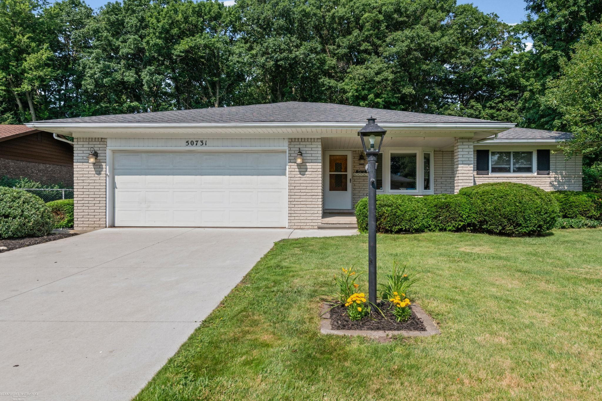 50731 W Shamrock Street, New Baltimore, MI 48047 — front exterior
