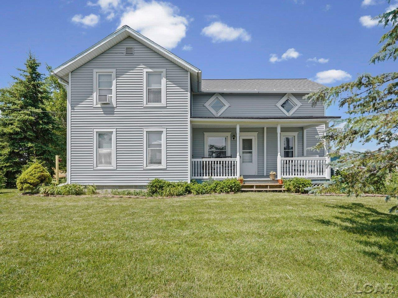 6324 E Ridgeville Road, Blissfield, MI 49228 — front exterior