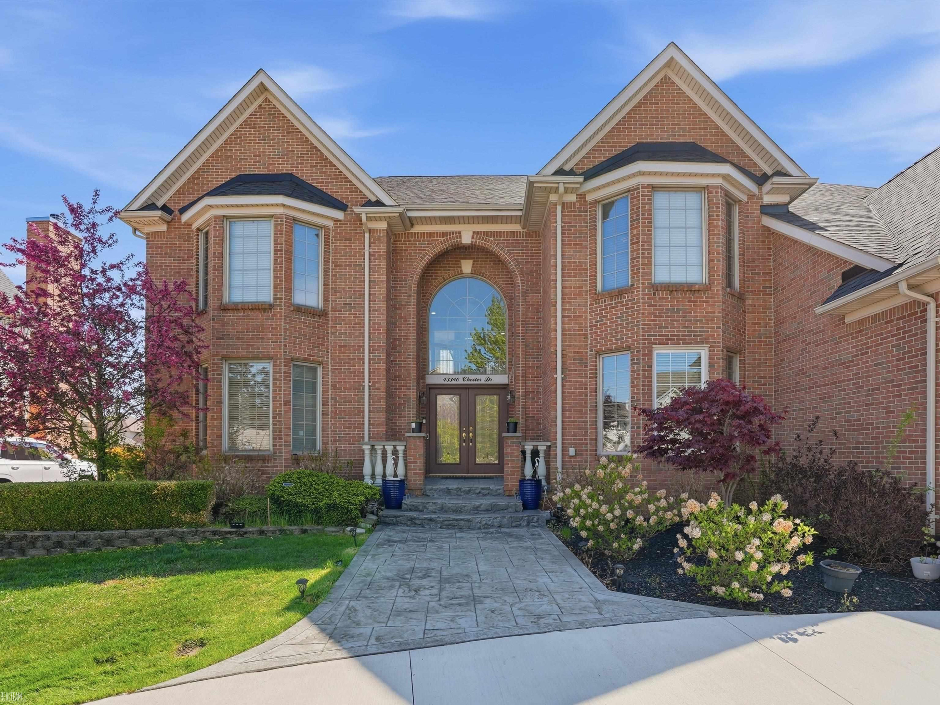 43340 Chester Drive, Sterling Heights, MI 48314 — front exterior