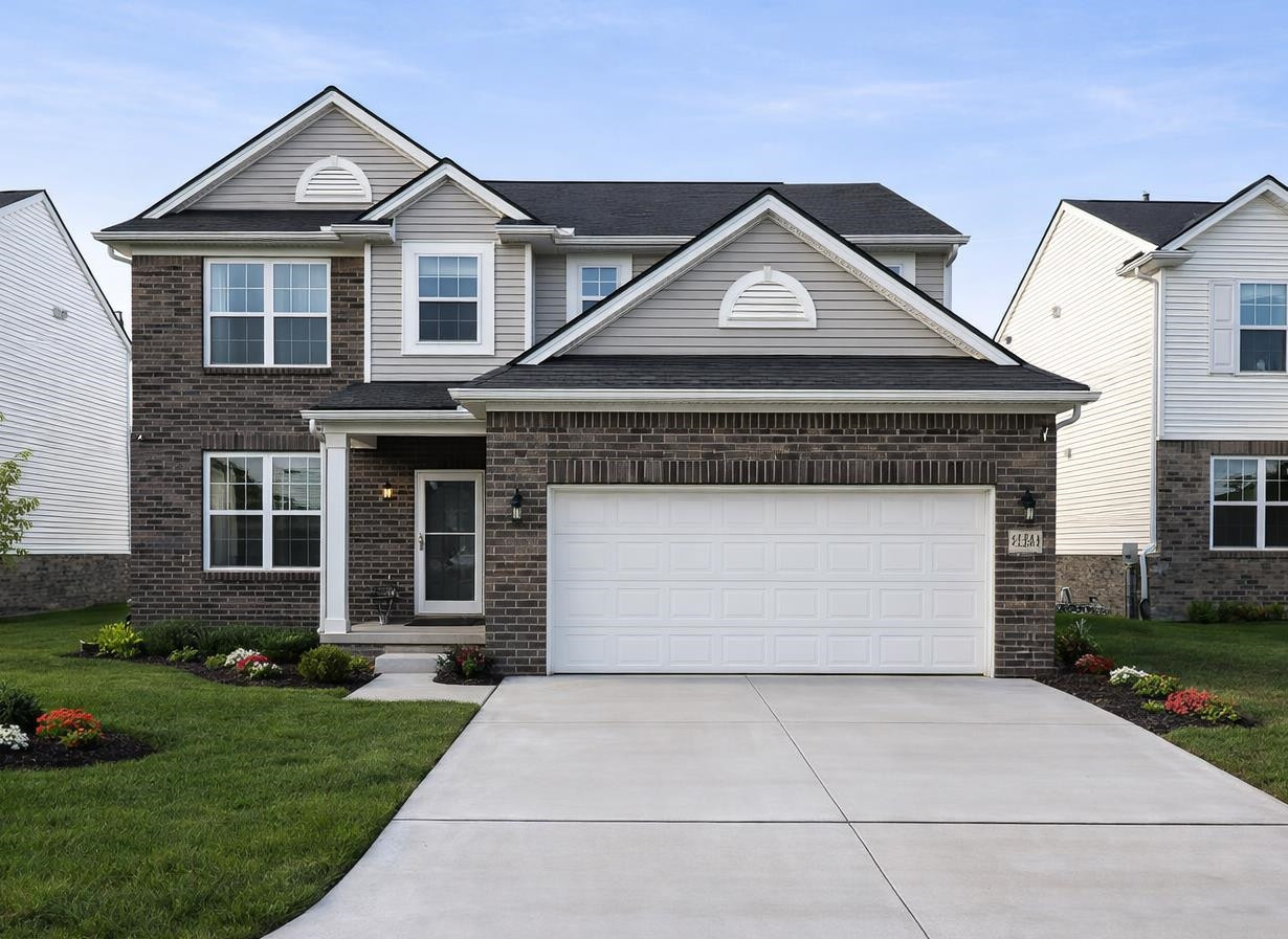 41261 Snowdon Drive, Clinton Twp, MI 48038 — front exterior