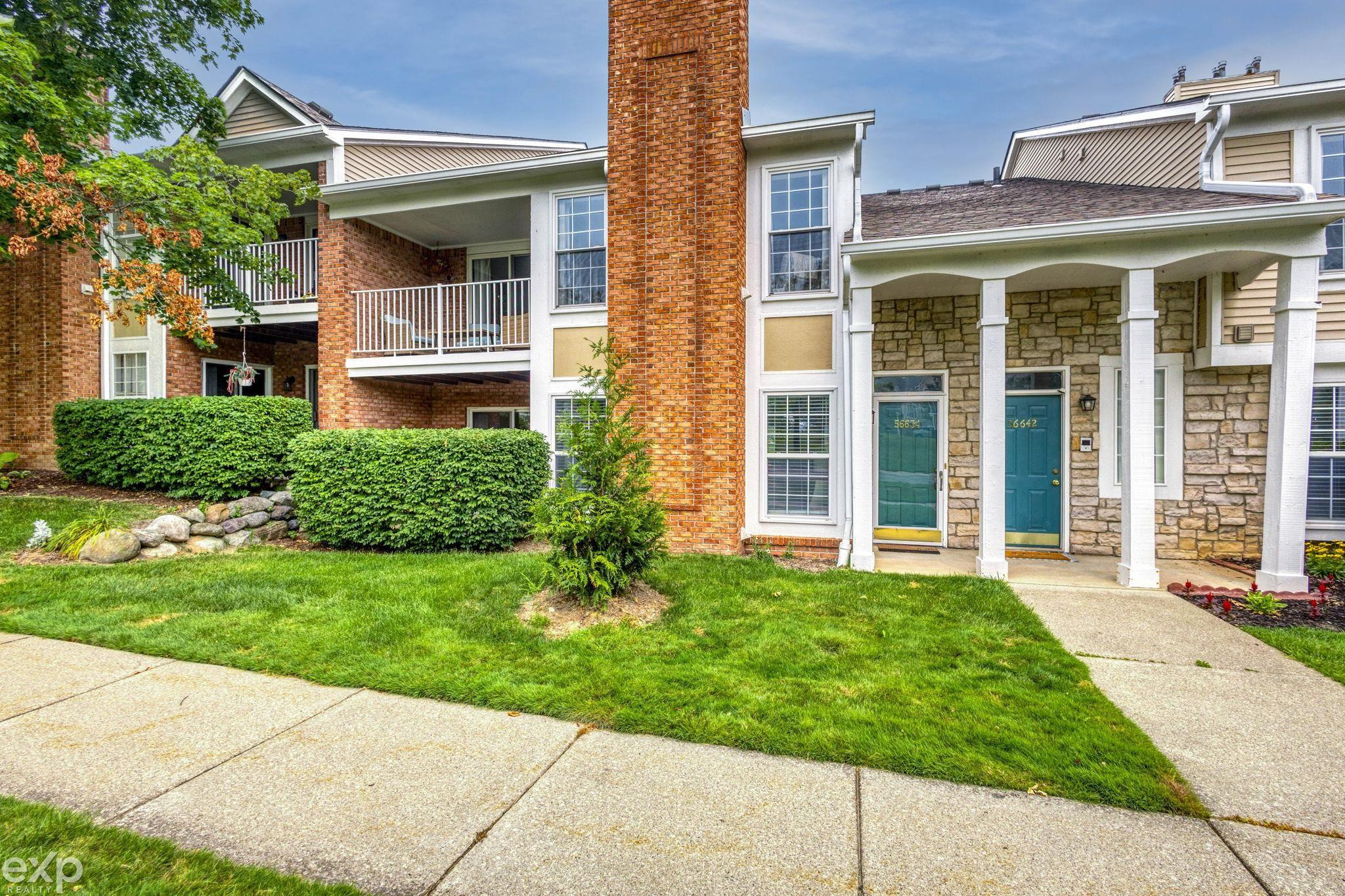 56634 CHESAPEAKE Trail, Shelby Twp, MI 48316 — front exterior