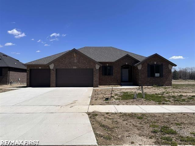 6845 Pintail Drive, MI — front exterior