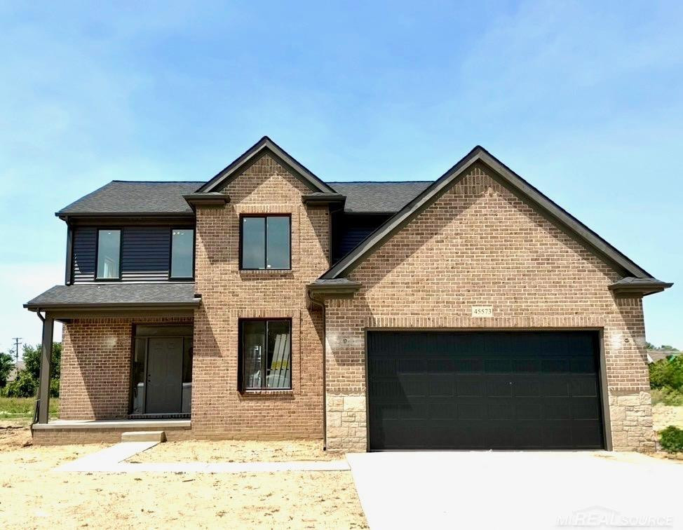 45573 Gable Drive, Macomb, MI 48088 — front exterior