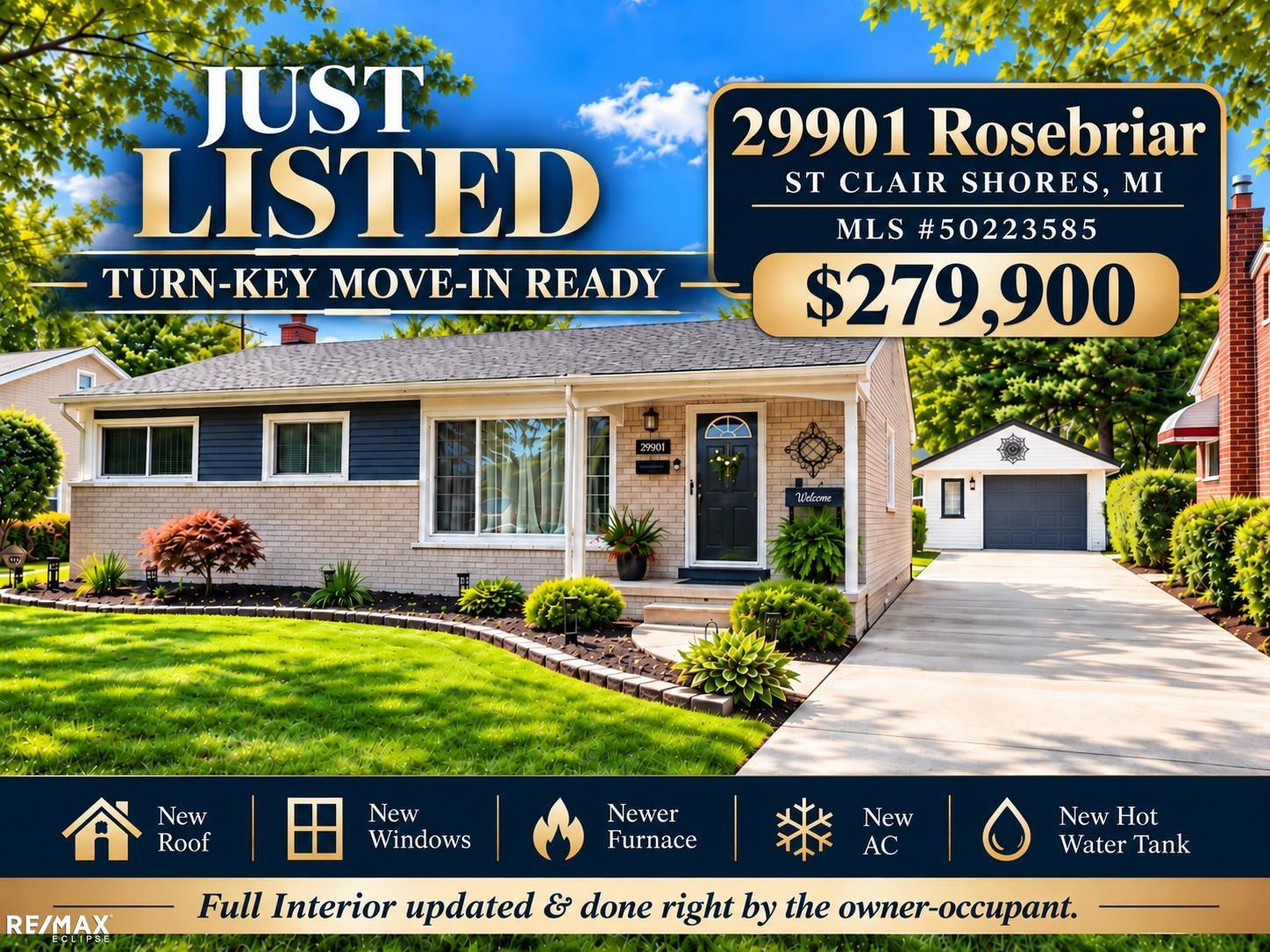 29901 Rosebriar Street, Saint Clair Shores, MI 48082