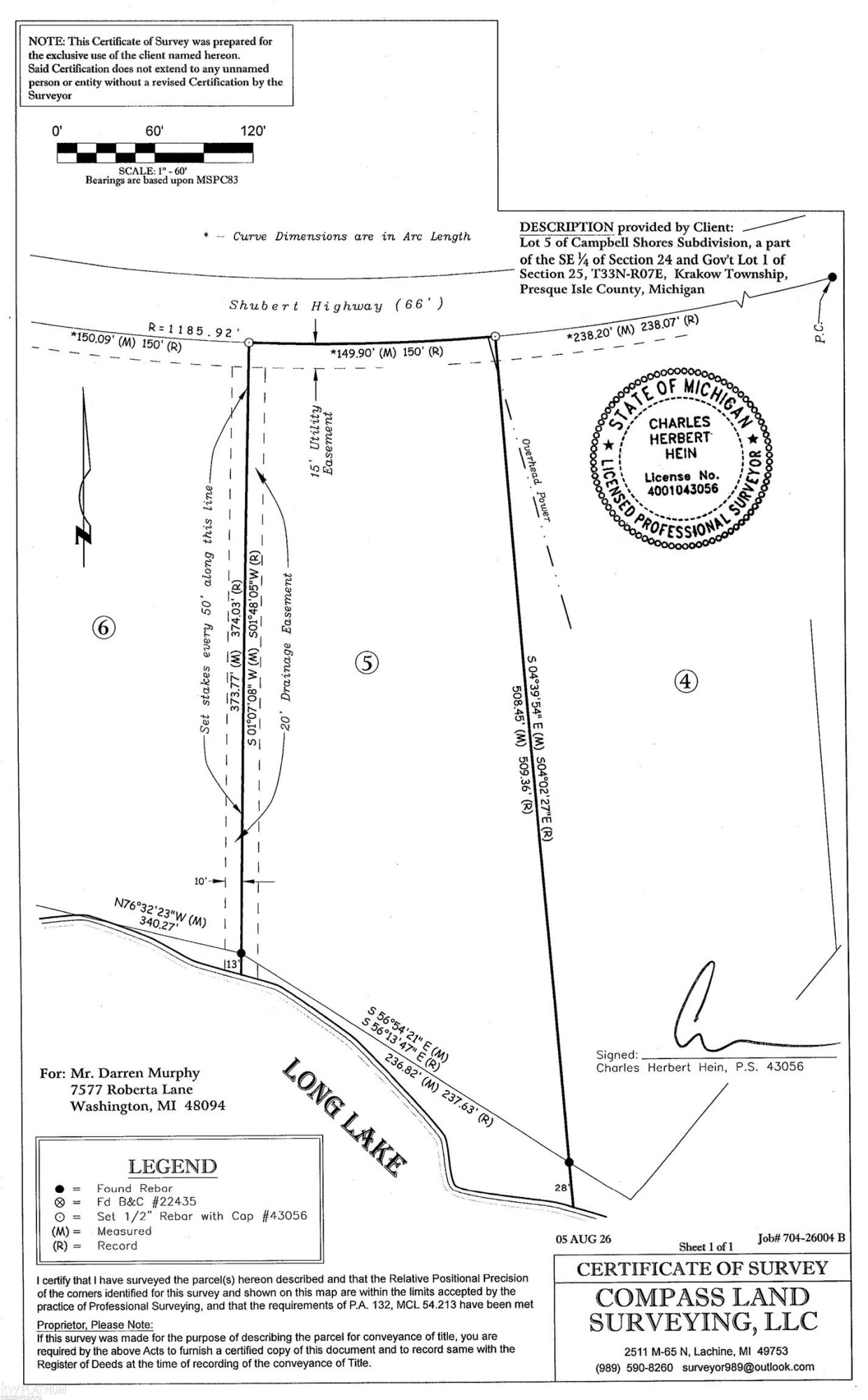 15801A Shubert Highway, Alpena, MI 49707