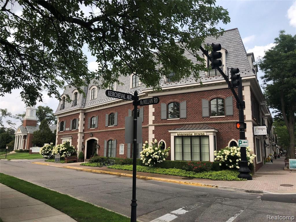 63 KERCHEVAL Avenue, Grosse Pointe Farms, MI 48236 — front exterior