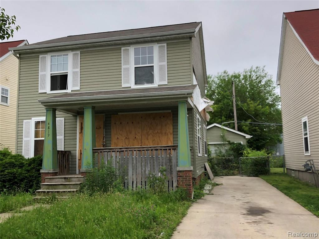 4819 LENOX Street, Detroit, MI 48215 — front exterior