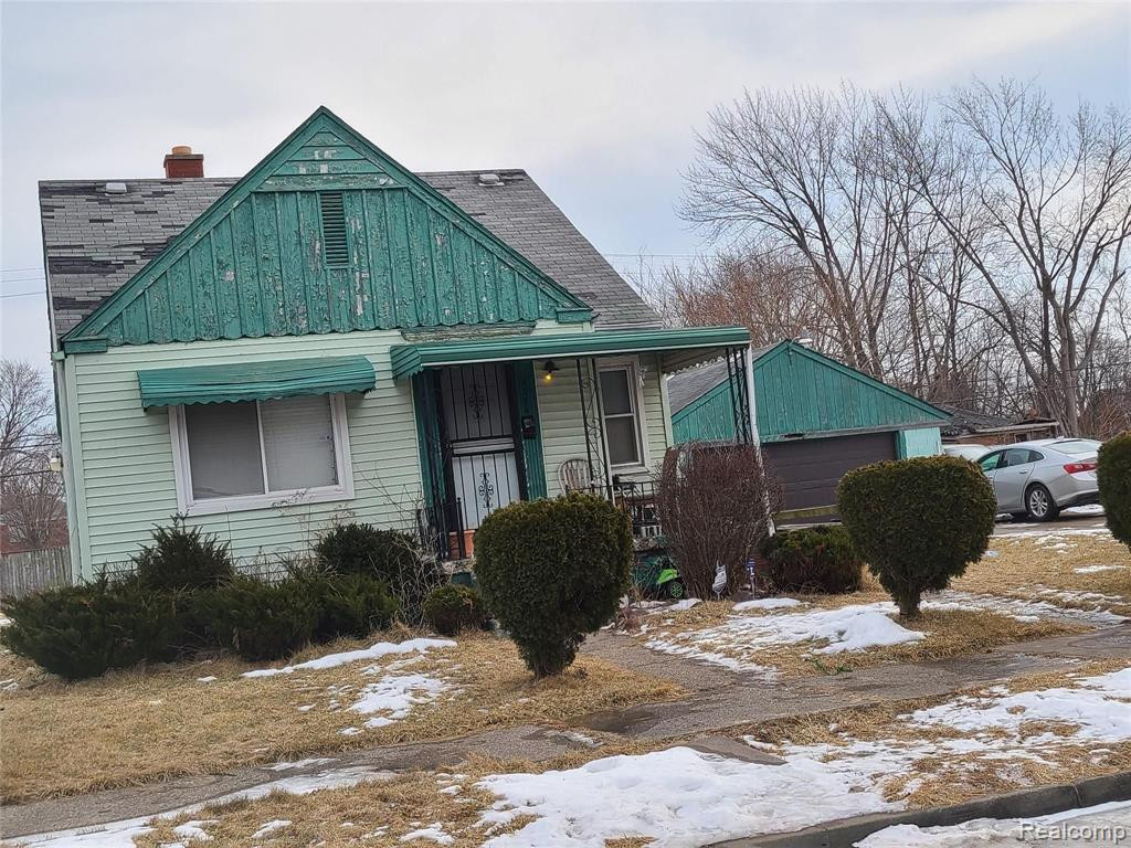 4374 NEWPORT Street, Detroit, MI 48215 — front exterior