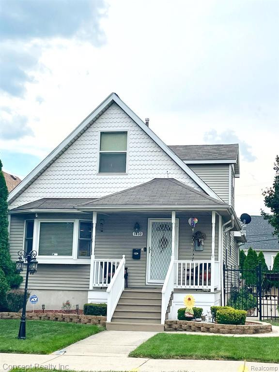 1433 18TH Street, Detroit, MI 48216 — front exterior