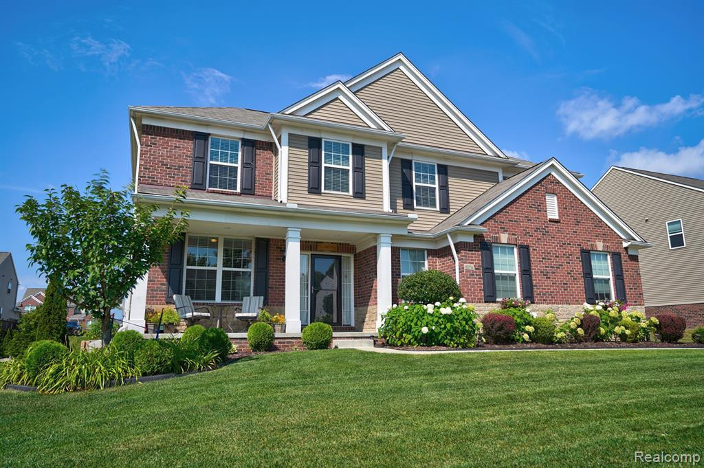 6074 TOPAZ Circle, Grand Blanc, MI 48439 — front exterior