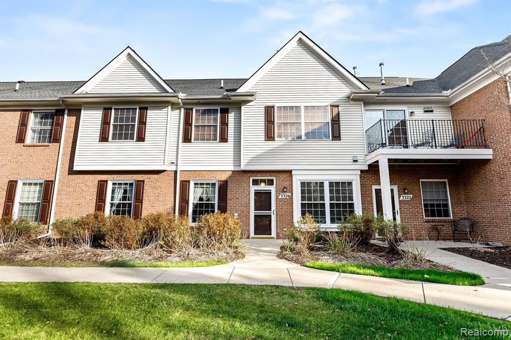 3324 KNEELAND Circle, Howell, MI 48843 — front exterior