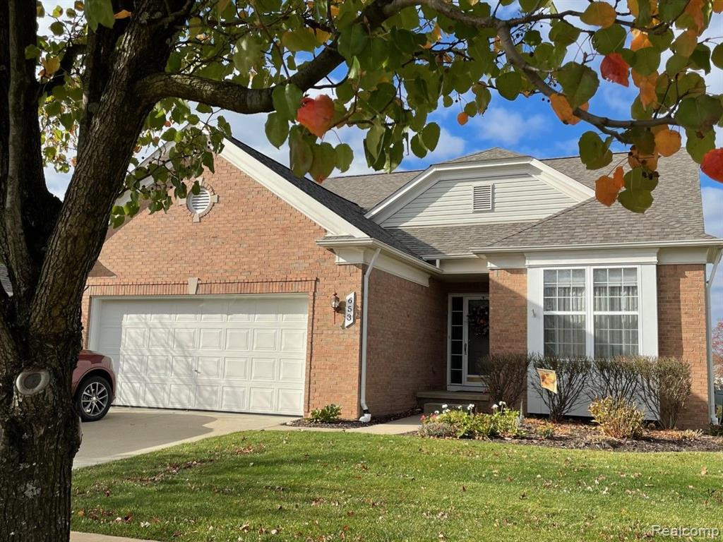 653 ZION Court, Howell, MI 48843 — front exterior