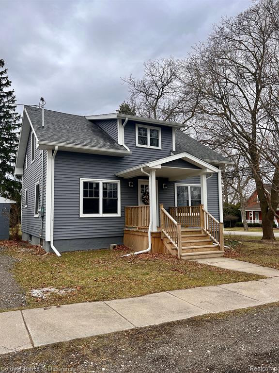 4006 PLEASANT Street, North Branch, MI 48461 — front exterior