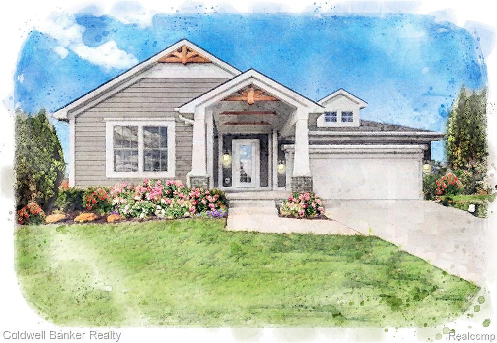 5707 WARREN WOODS Lane, Whitmore Lake, MI 48189 — front exterior