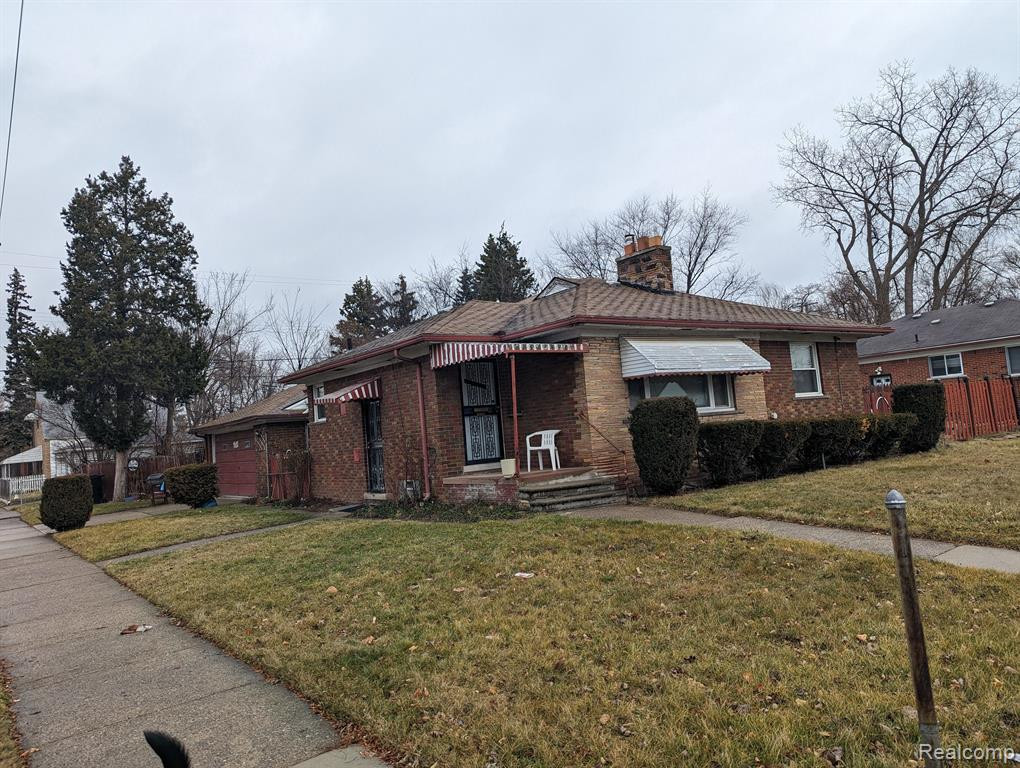 7401 BUHR Street, Hamtramck, MI 48212 — front exterior