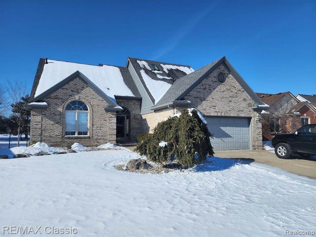 53245 ELYSIA Drive, Chesterfield, MI — front exterior