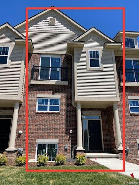 41634 ORIANNA Lane, Novi, MI — front exterior