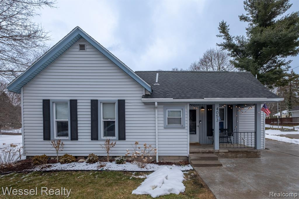 4053 CENTER Street, Metamora, MI 48455 — front exterior
