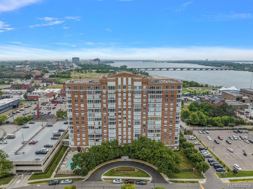 250 E Harbortown, Detroit, MI 48207 — front exterior
