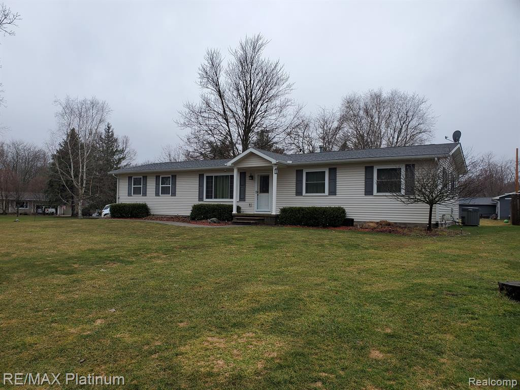 2757 GRAMER Road, Webberville, MI 48892 — front exterior