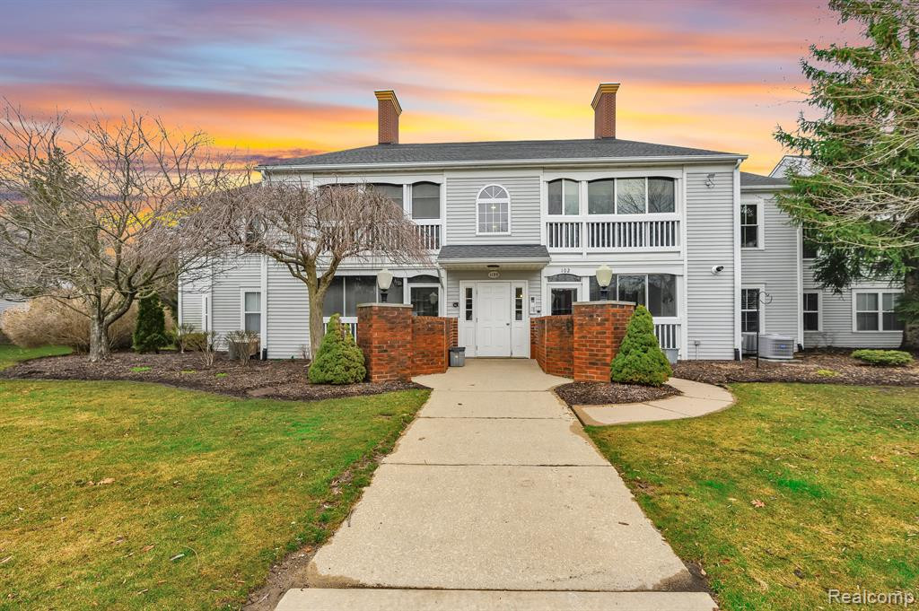 1135 CURZON Court, 203, Howell, MI 48843 — front exterior