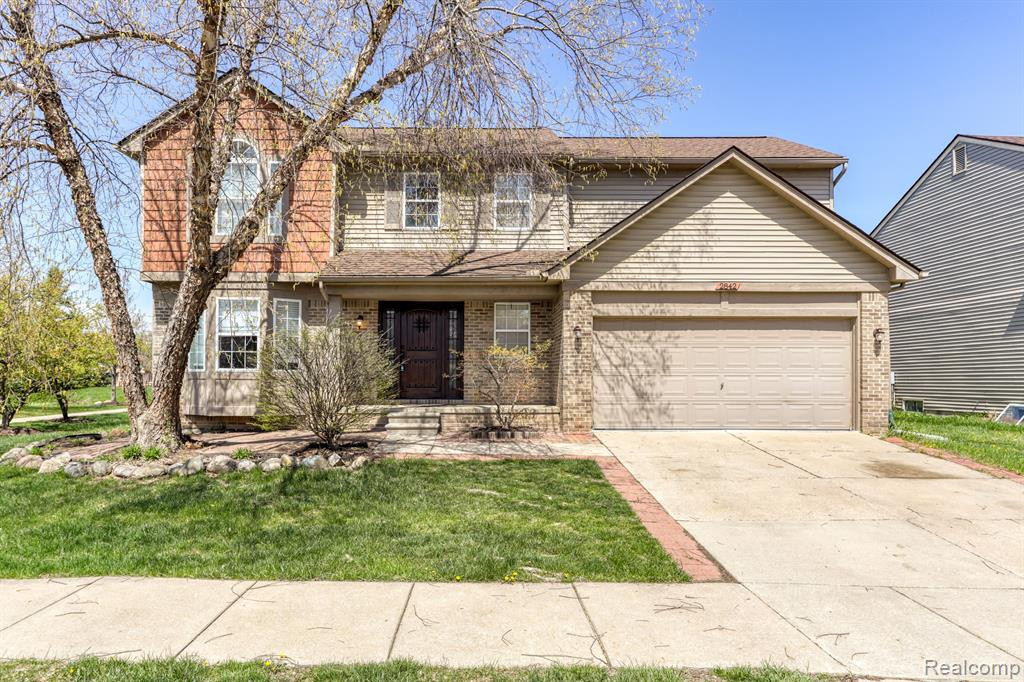 2842 RIVER MEADOW Circle, Canton, MI 48188 — front exterior