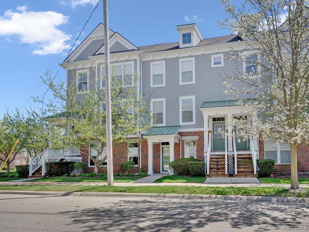 159 HAMILTON Avenue, Plymouth, MI 48170 — front exterior