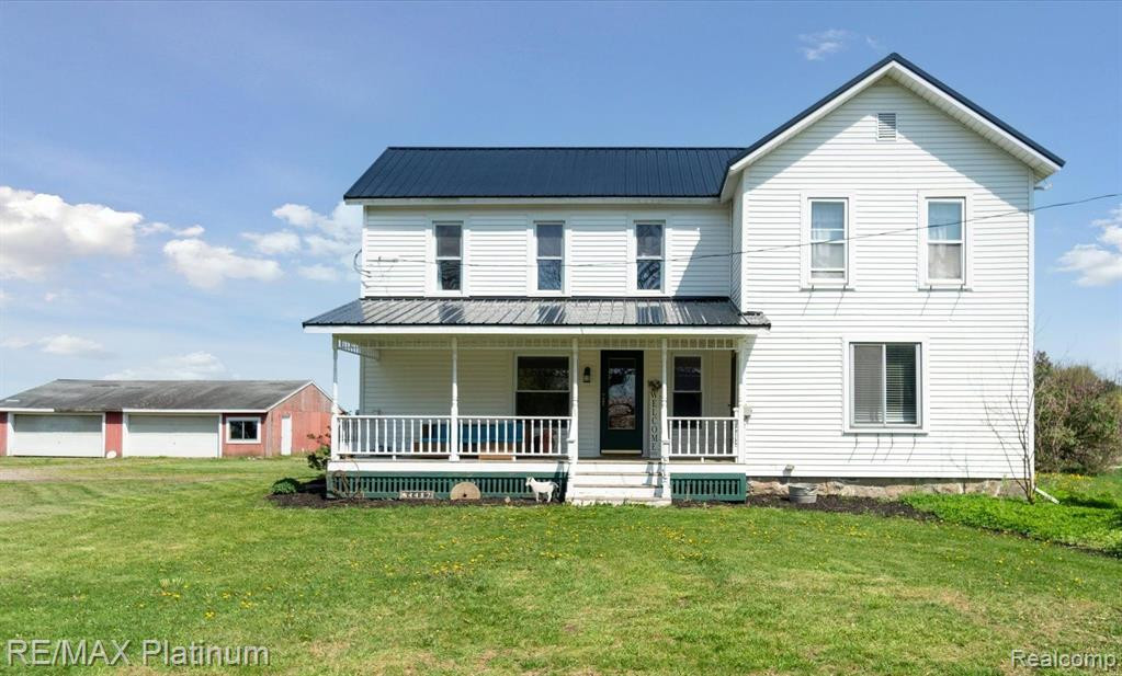 4487 FREIERMUTH Road, Stockbridge, MI 49285 — front exterior