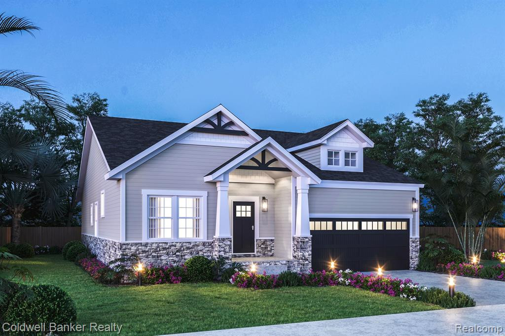 5653 WARREN WOODS Lane, Hamburg, MI 48189 — front exterior