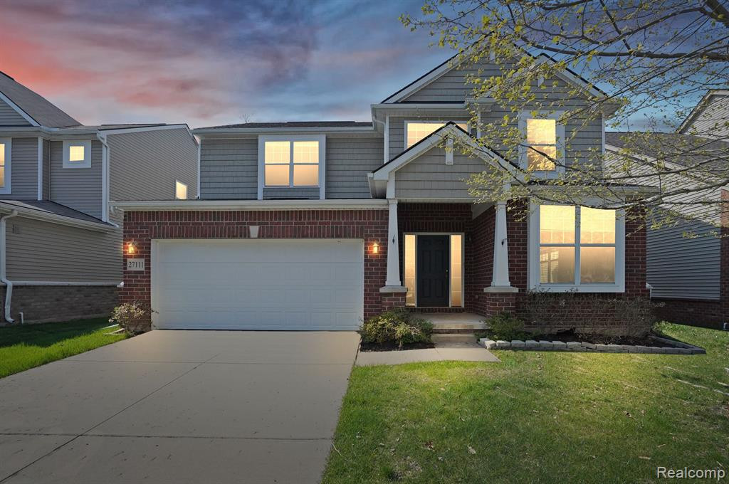27111 Victoria Road, Novi, MI — front exterior