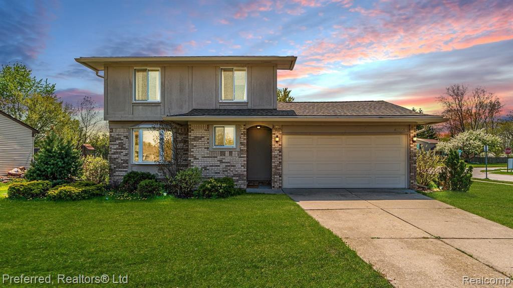 43729 Fleetwood Drive, Canton, MI 48187 — front exterior