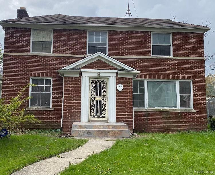 199 W GRIXDALE, Highland Park, MI 48203 — front exterior