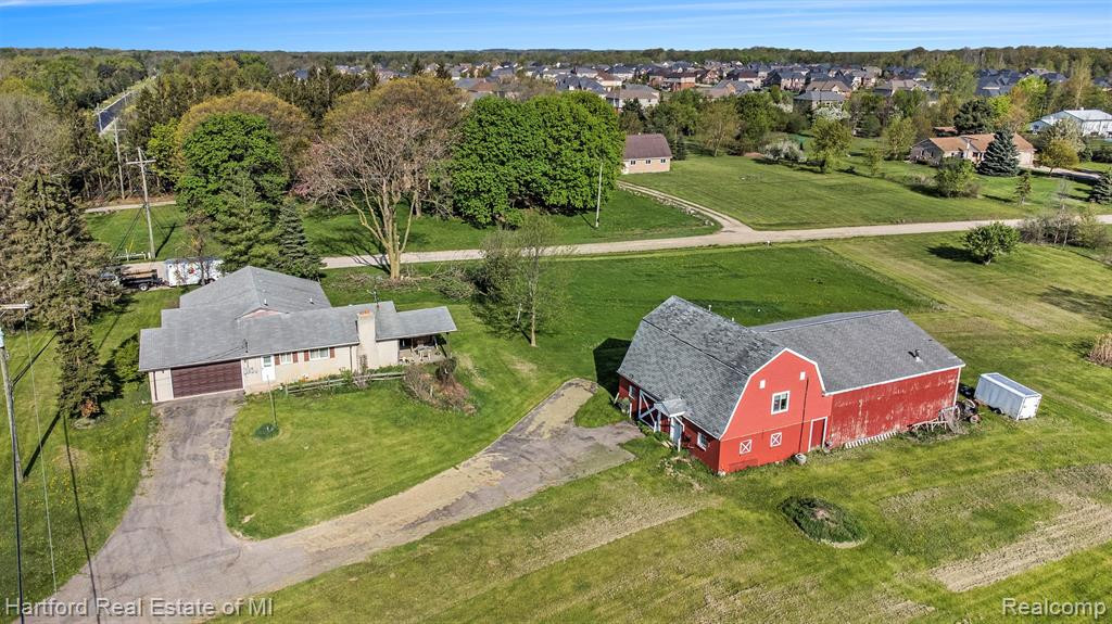 51714 9 MILE Road, Northville, MI 48167 — front exterior