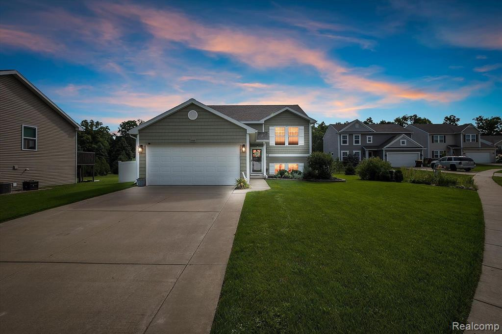 3756 AMBER OAKS Drive, Howell, MI 48855 — front exterior