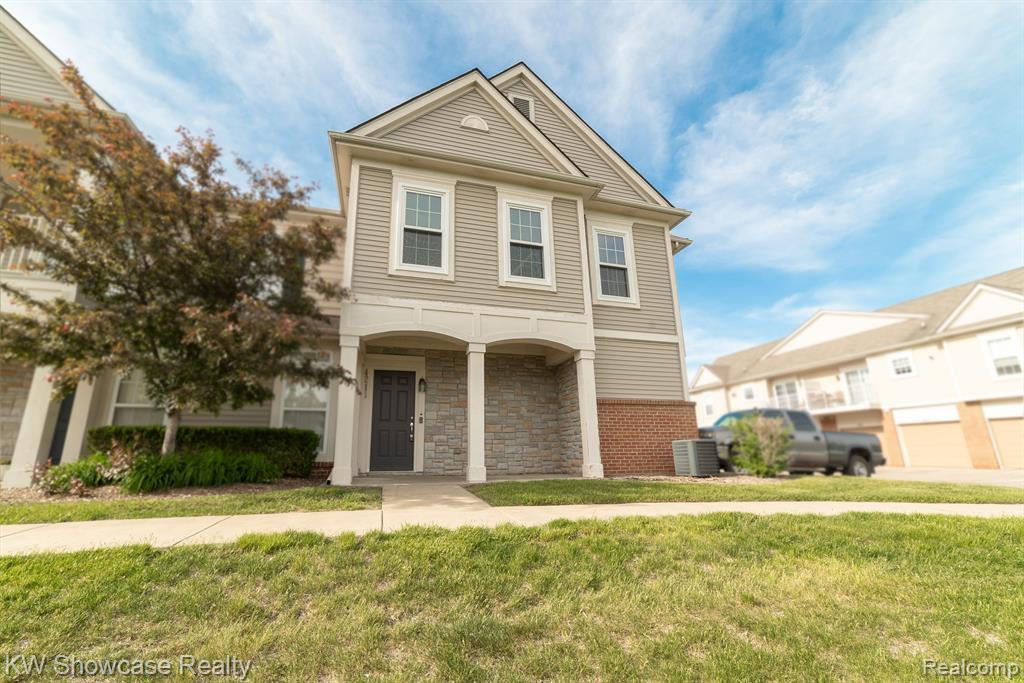 4211 ADDINGTON Drive, Commerce Twp, MI 48390 — front exterior
