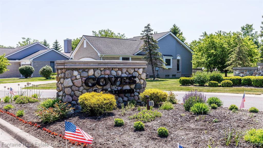 7535 GREEN MEADOW Lane, Canton, MI 48187 — front exterior