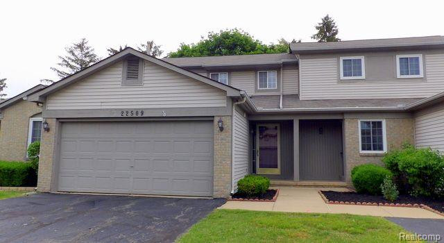 22509 SILVER CREEK Drive, Woodhaven, MI 48183 — front exterior
