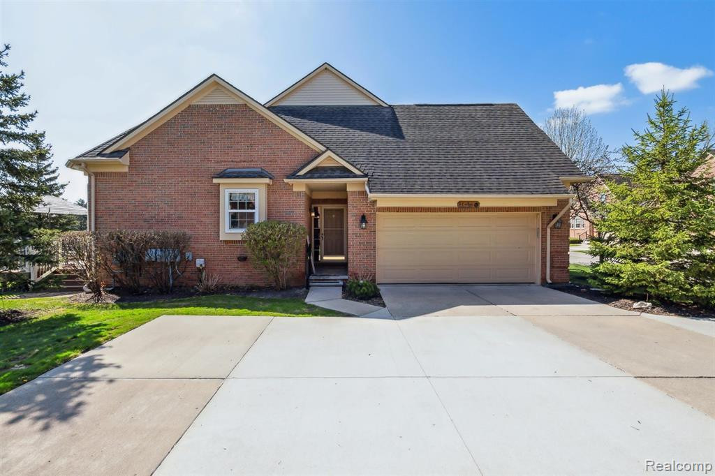 4297 FOREST BRIDGE Drive, Canton, MI 48188 — front exterior