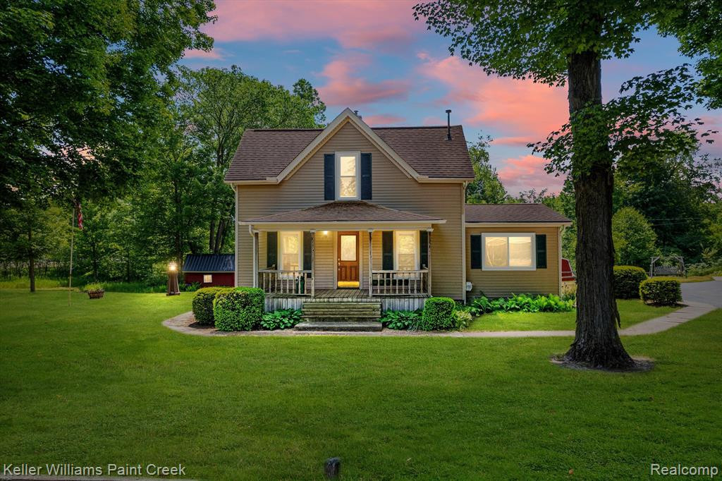 5975 LAKE Road, Otter Lake, MI 48464 — front exterior