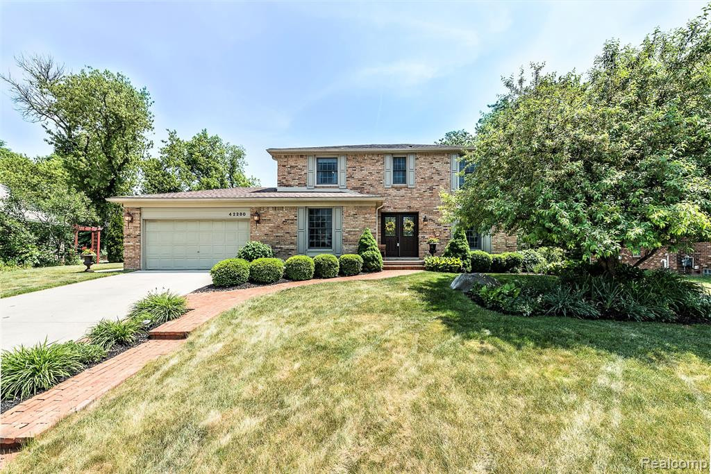 42280 Bradner Road, Northville, MI 48168 — front exterior