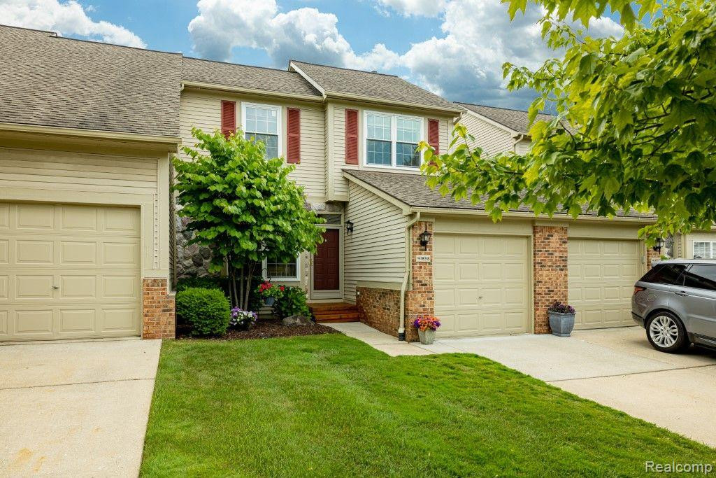 41858 CANTEBURY Drive, Novi, MI 48377 — front exterior