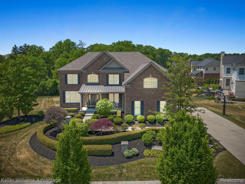 17237 Briar Ridge Court, Northville, MI 48168 — front exterior
