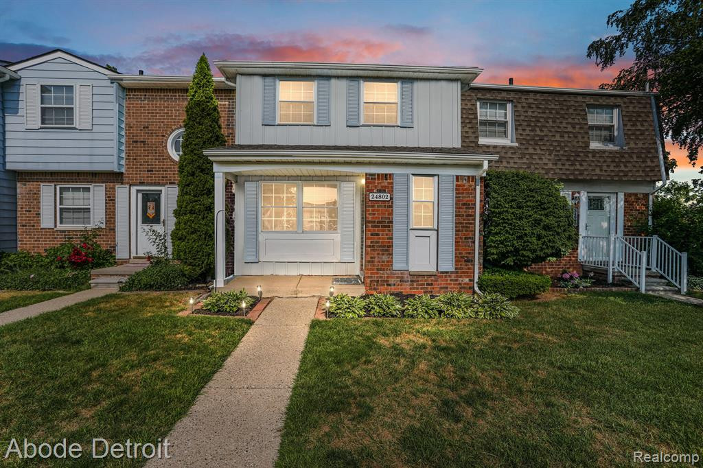 24802 OLDE ORCHARD Street, Novi, MI — front exterior