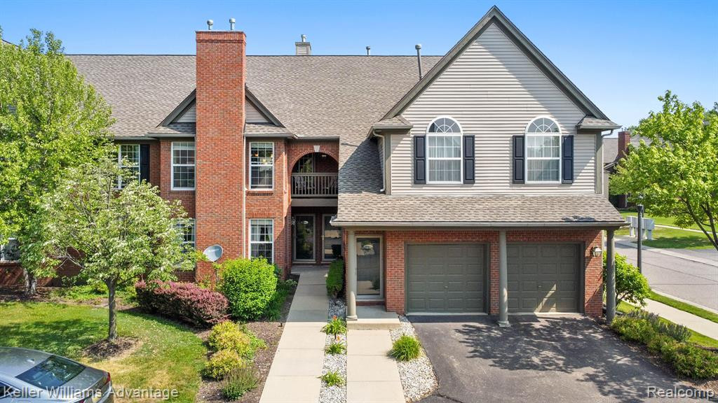 28373 CARLTON WAY Drive, 20 Bldg 15, Novi, MI 48377 — front exterior